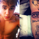 Illustration for article titled Justin Biebers Mom Eye Tattoo Will Stare Into Your Mortal Soul